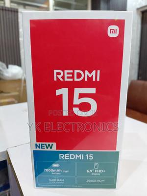 New Xiaomi Redmi 15 256 GB Black - main view