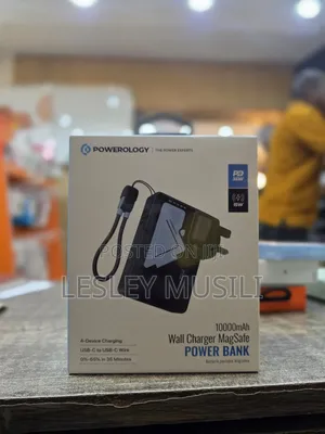 Powerology 10000mah Wall Charger Magsafe Powerbank
