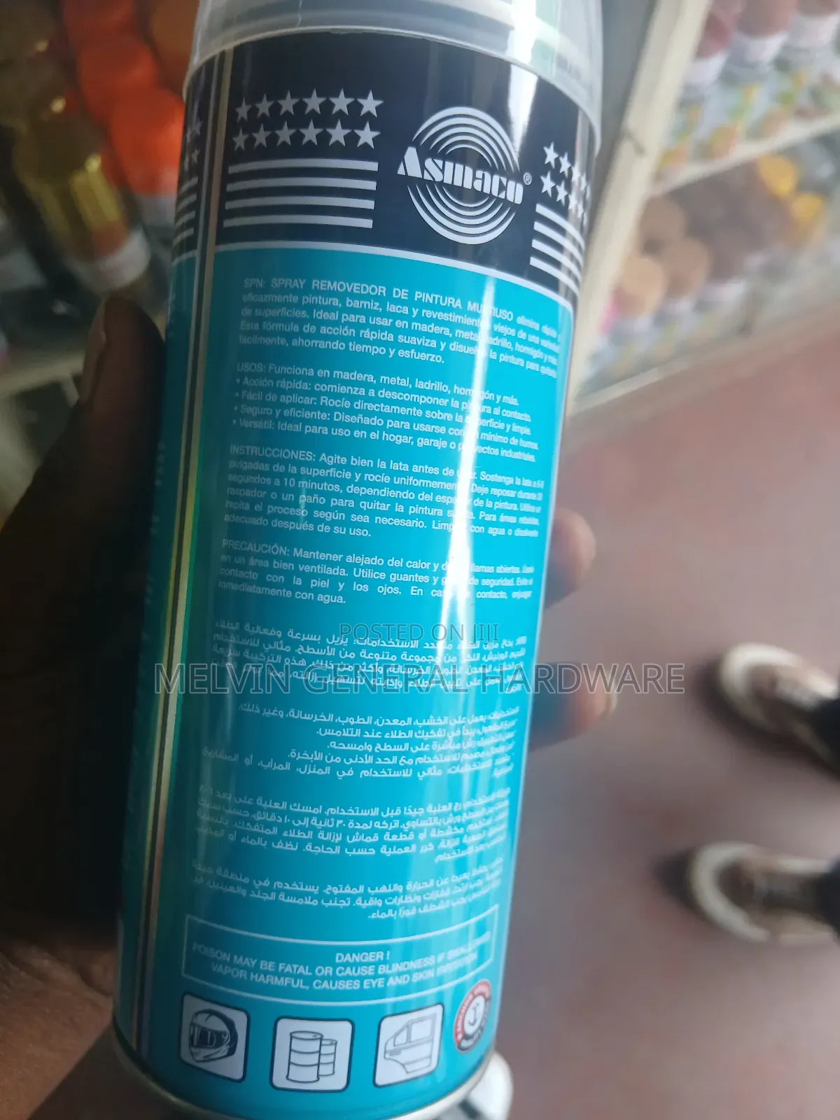 Paint Remover Asmco Spray