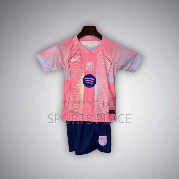 Barcelona Special Edition Jersey "Aurora" Kids Kit