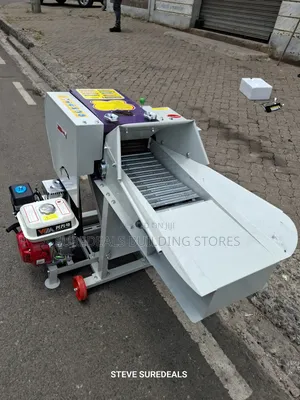 High Speed Chaff Cutter With 7.5hp Gasoline Engine