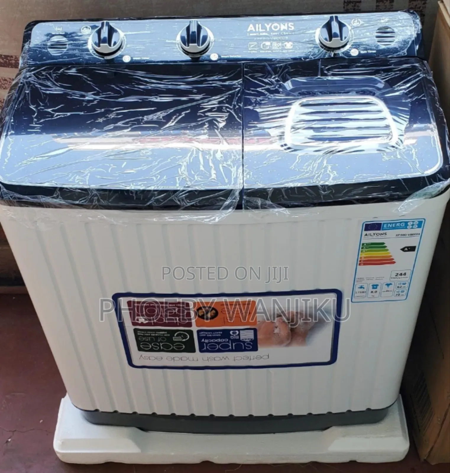 Ailyons *8kg* Top Load Washing Machine