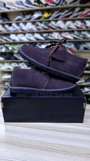 Leather Clarks Boots