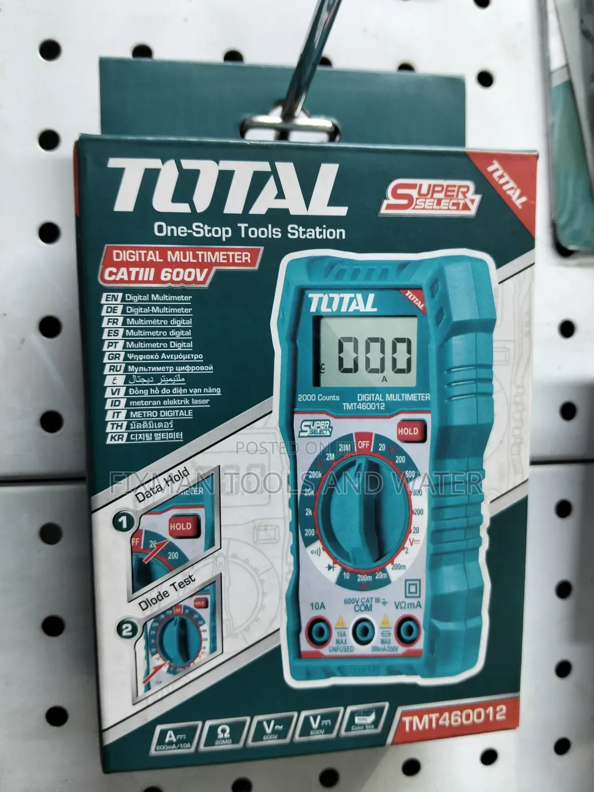 Digital Multimeter Set 600v