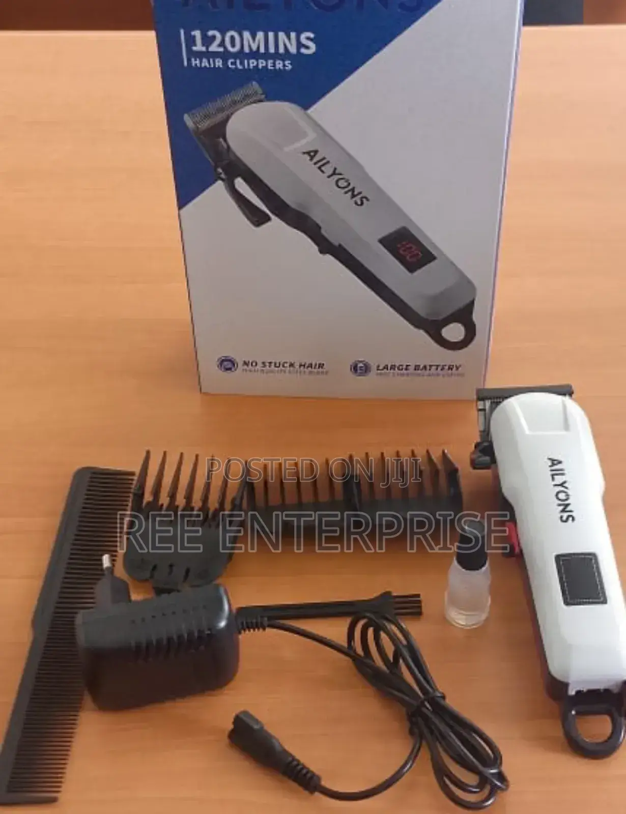Offer Offer Ailyons Hair Clipper Rechargeabe Shaver