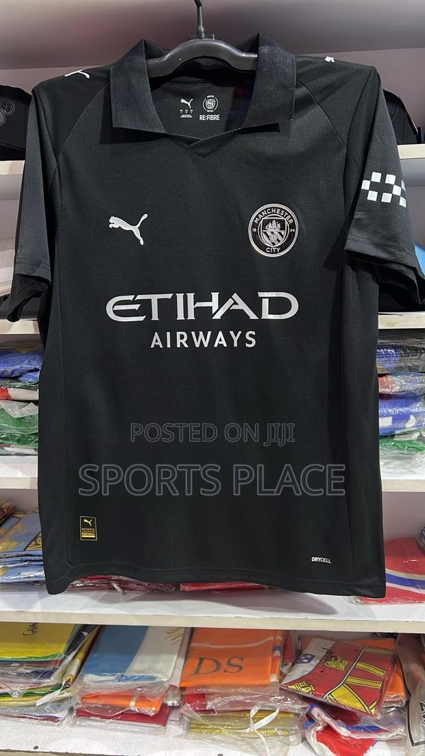 New Manchester City Black Jersey Fan Version 25/26 Season