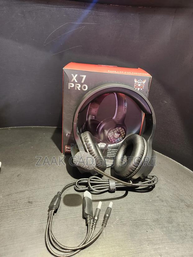 Professional Gaming Headsets With Usb +3.5mm Jack-X7 Pro - thumbnail 3