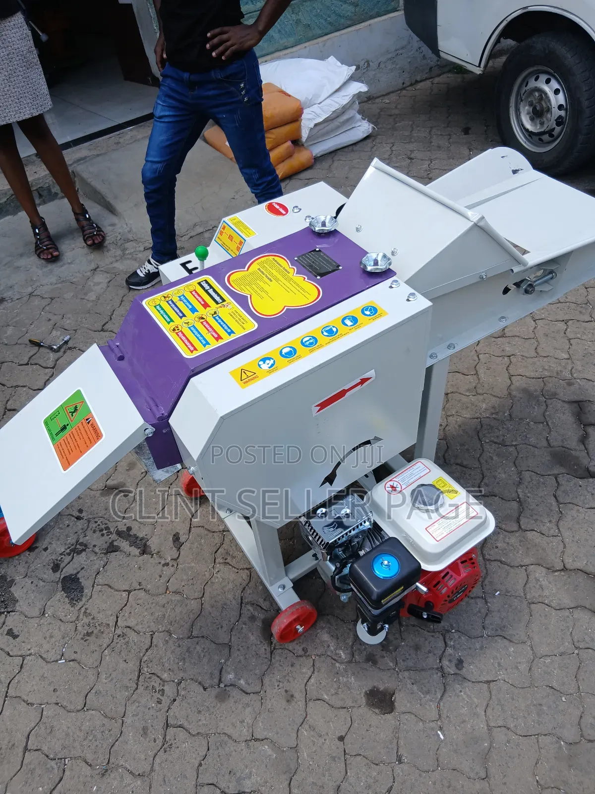 Animal High Speed Feed Chopper Grinder (Engine)
