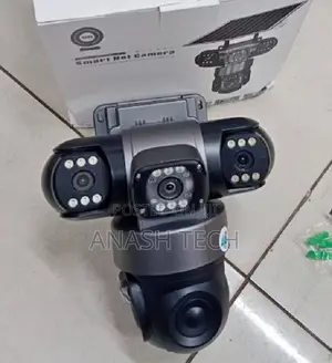 Pleasant Weatherproof Triple Lens Solar Camera 4g Simcard Enabled
