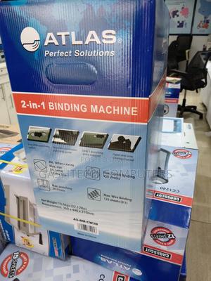 Atlas Manual Comb Punch Binding Machine as-Bm-Cw3b - main view
