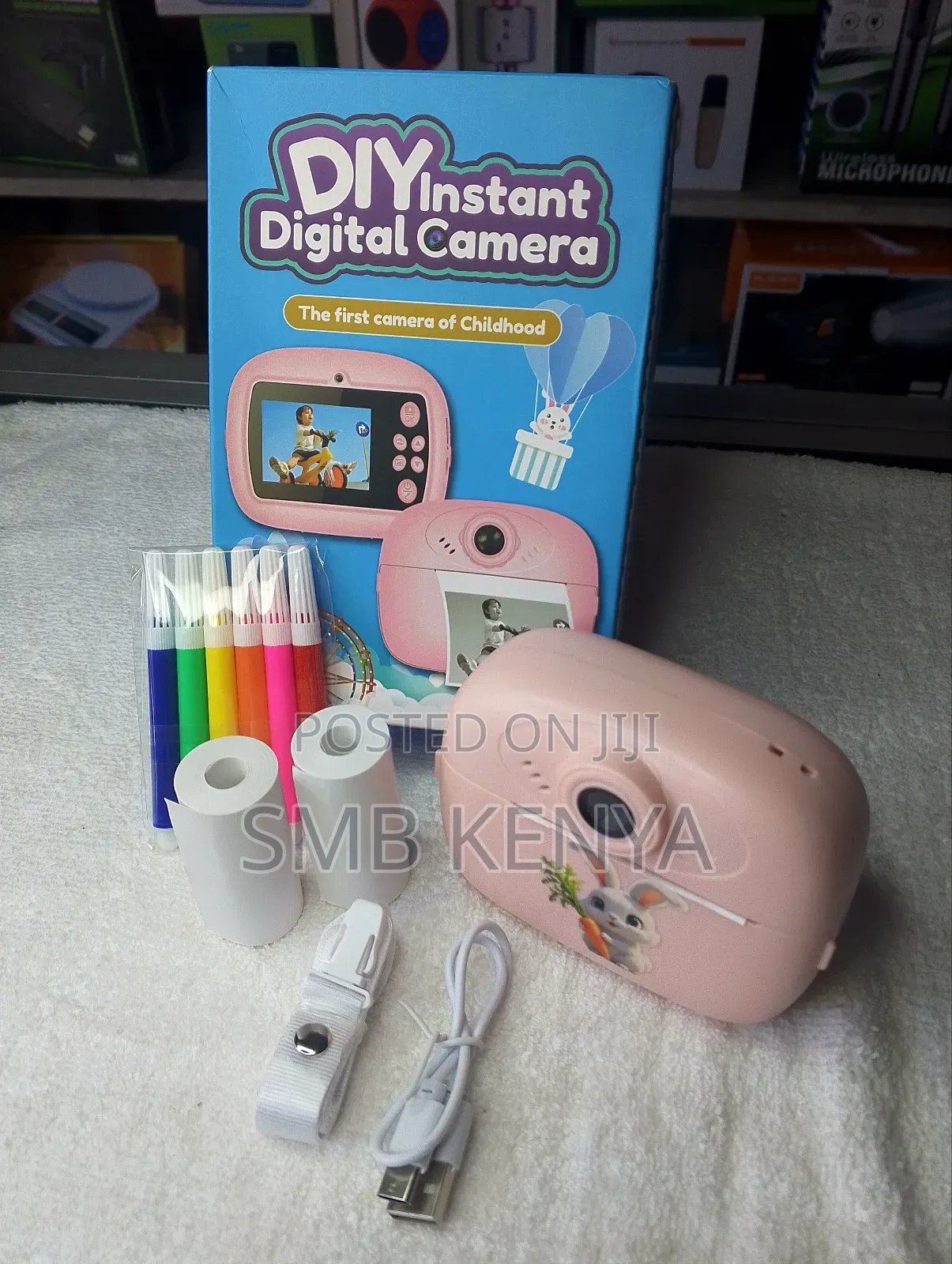 Instant Print Camera Simple & Perfect for Kids