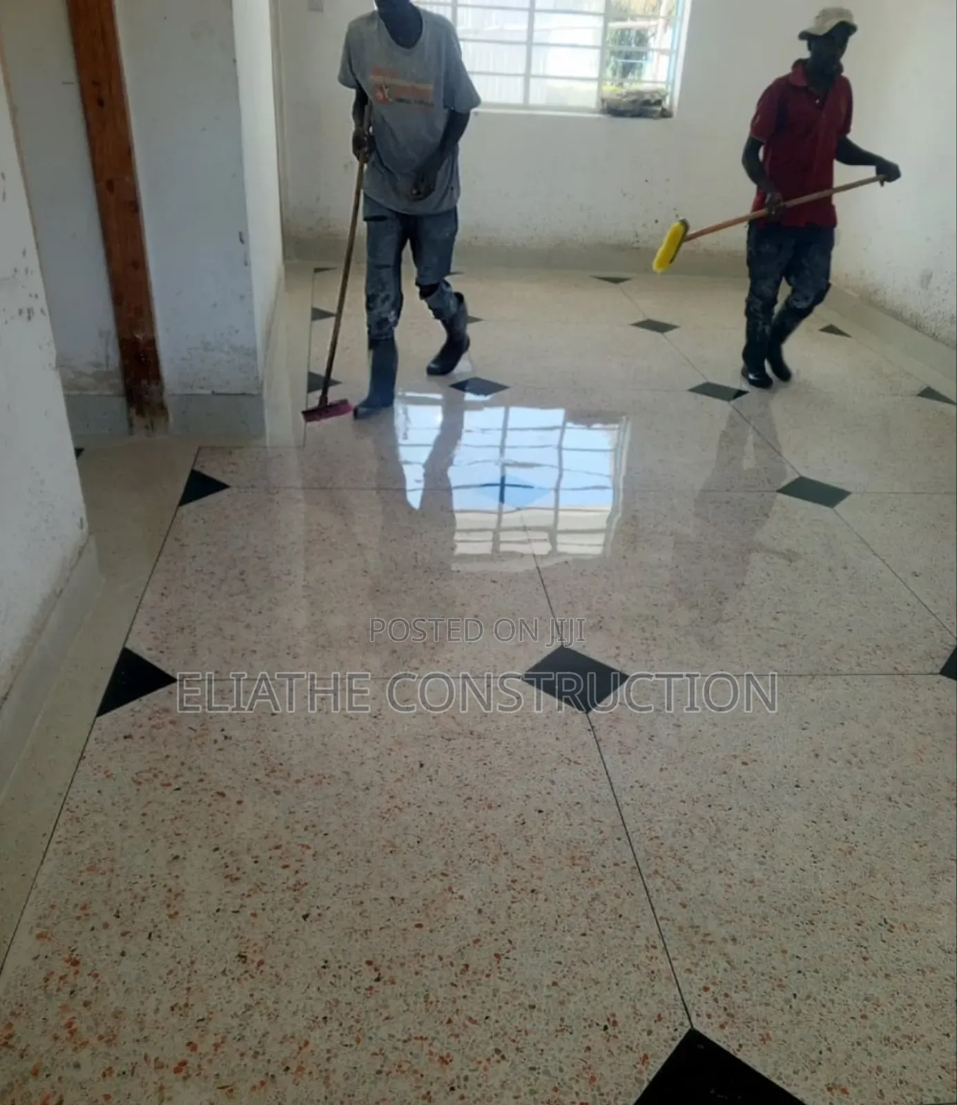 Gybsum Works, Flooring, Doors, Paint Works, Kitchen Cabinets and Etc.