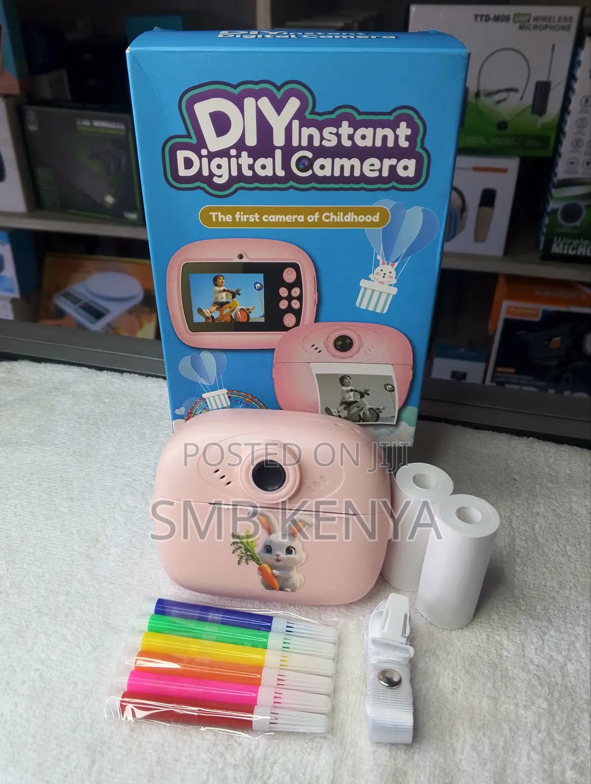 Kids Digital Camera With Instant Printer
