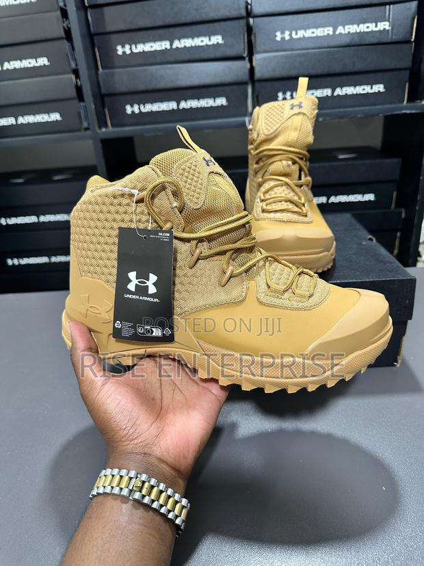 Under Armour Storm 3 Outdoor Hiking Boots- Brown