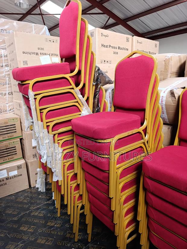 Red Heavy Duty Banquet Chairs