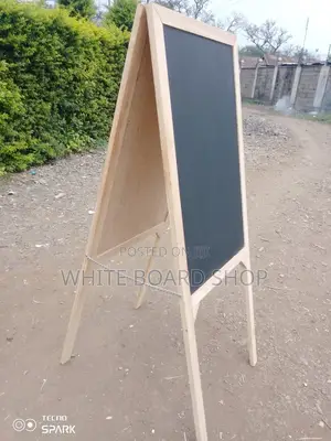 Double-Sided Hotel Menu Black Board