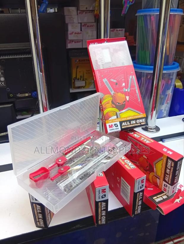 M G Clear/Plastic Student Mathematical Set - thumbnail 4