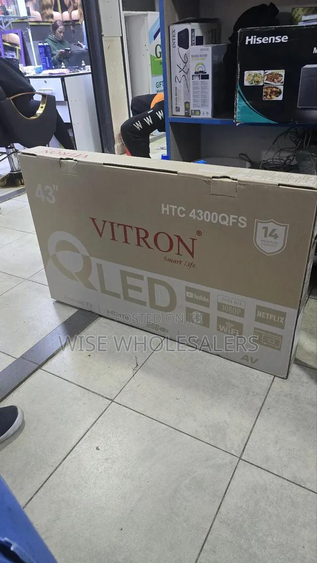 Vitron 43inches Qled Smart Android - main view