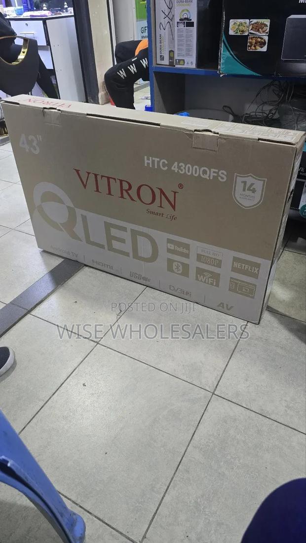 Vitron 43inches Qled Smart Android - thumbnail 2