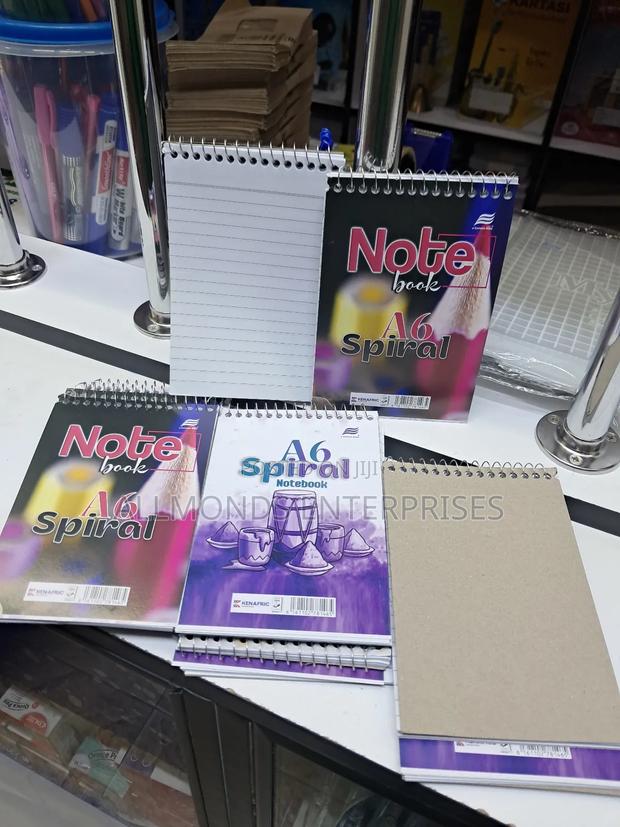 Top Spiral A6 Notebook- Economics - main view