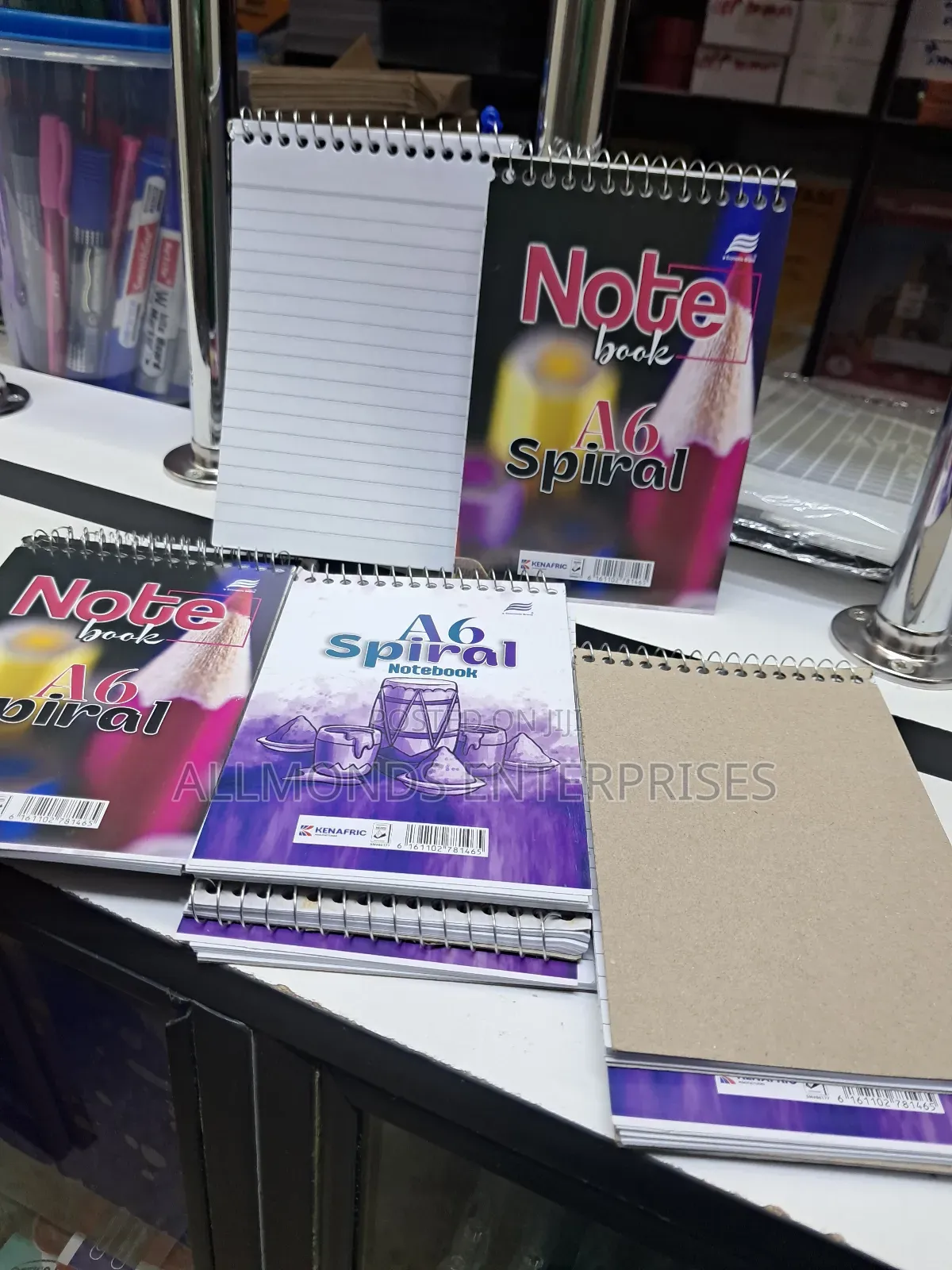 Top Spiral A6 Notebook- Economics