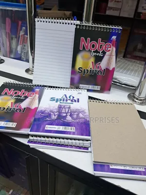 Top Spiral A6 Notebook- Economics