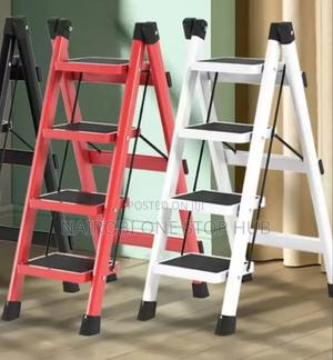 Non Slip Four Step Ladder - thumbnail 2