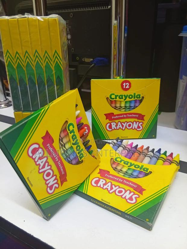 A Packet of 12pcs Crayola Crayons - thumbnail 6