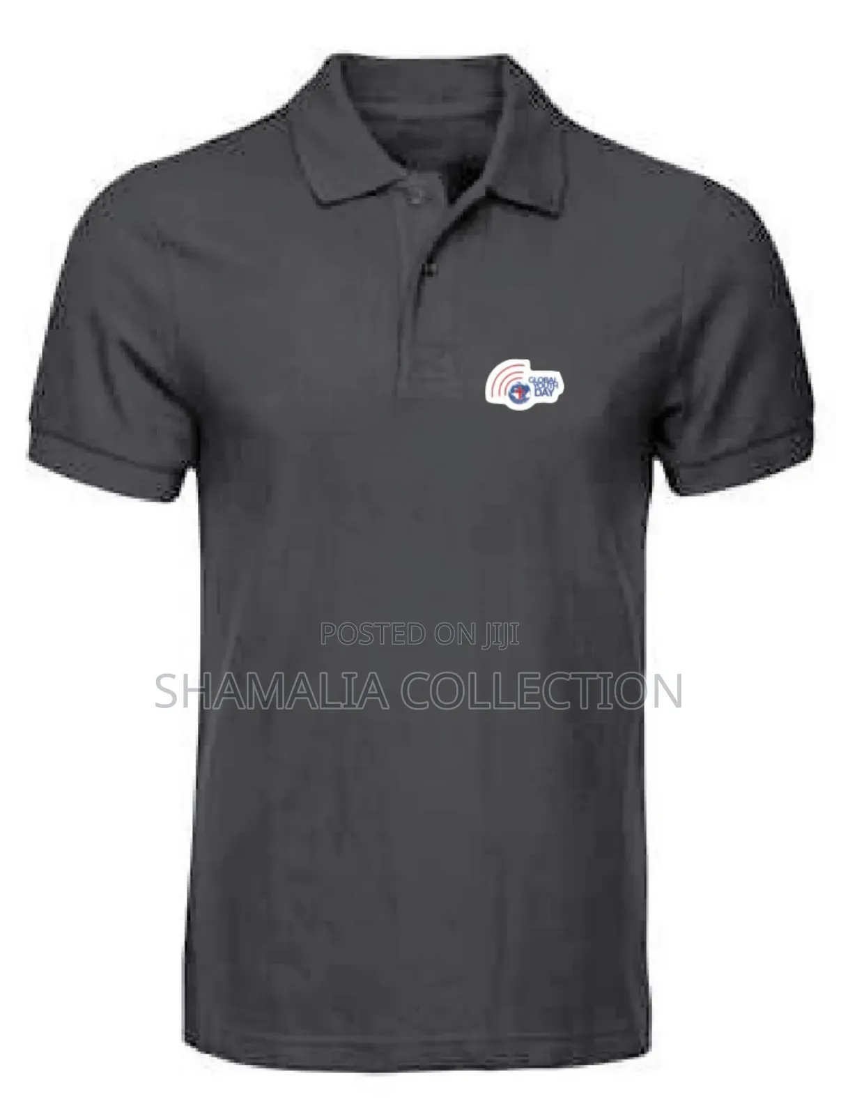 Branded Orange Black Polo Shirts
