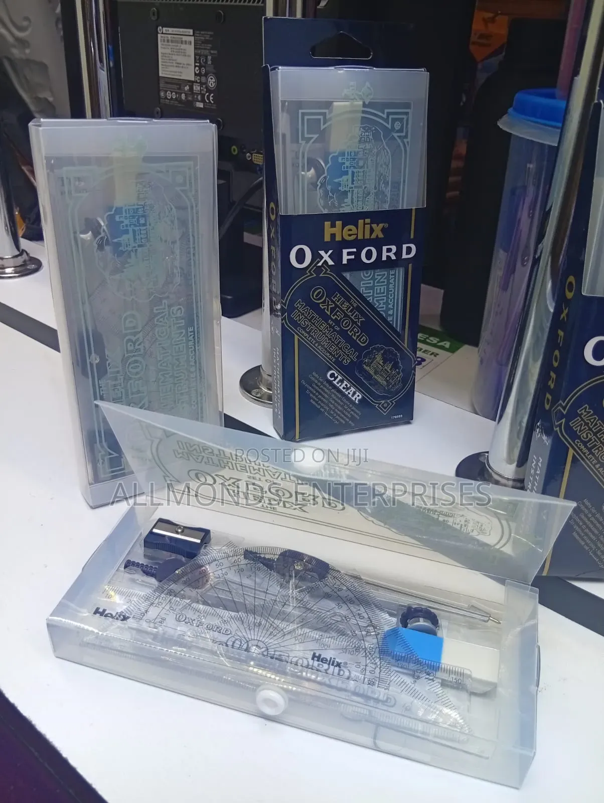 Clear/Plastic Student's Mathematical Set- Oxford