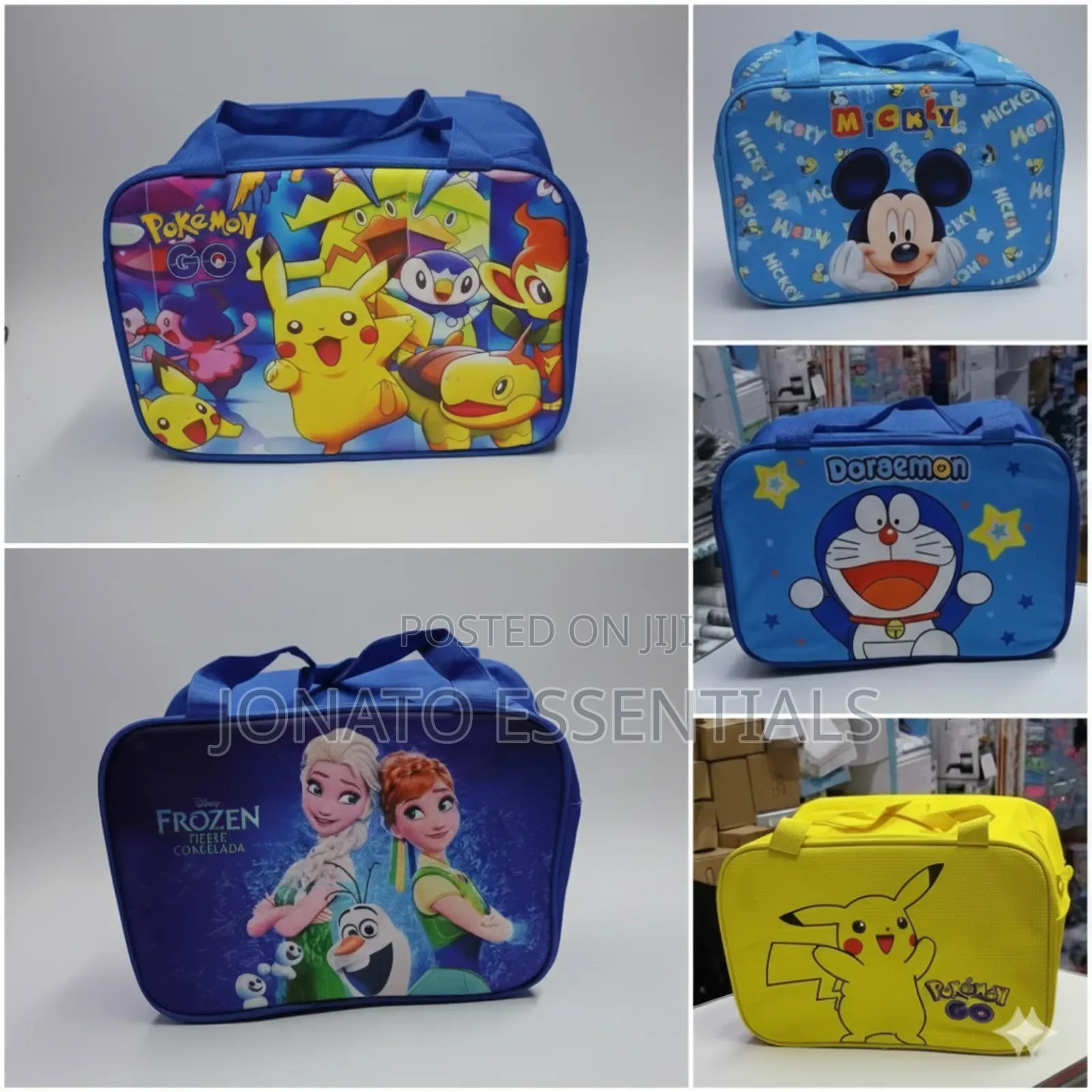 Cartoon Children's Lunch Bag With Thermal Insulation