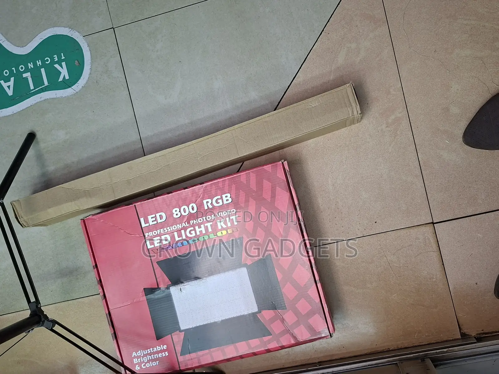 Led 800 RGB Professional Photo Video Light Kit With Stand