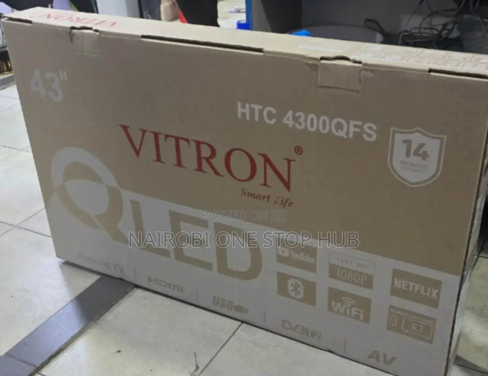 Vitron 43 Inch Qled Smart Tv