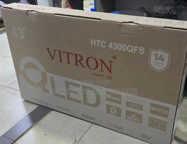 Vitron 43 Inch Qled Smart Tv - main view
