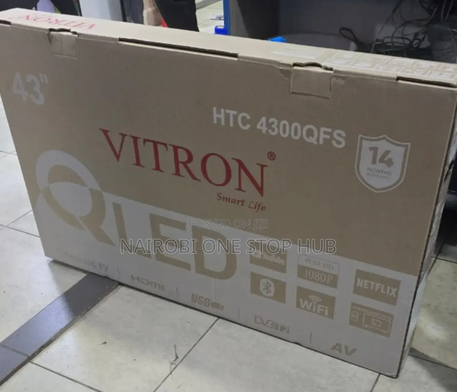 Vitron 43 Inch Qled Smart Tv