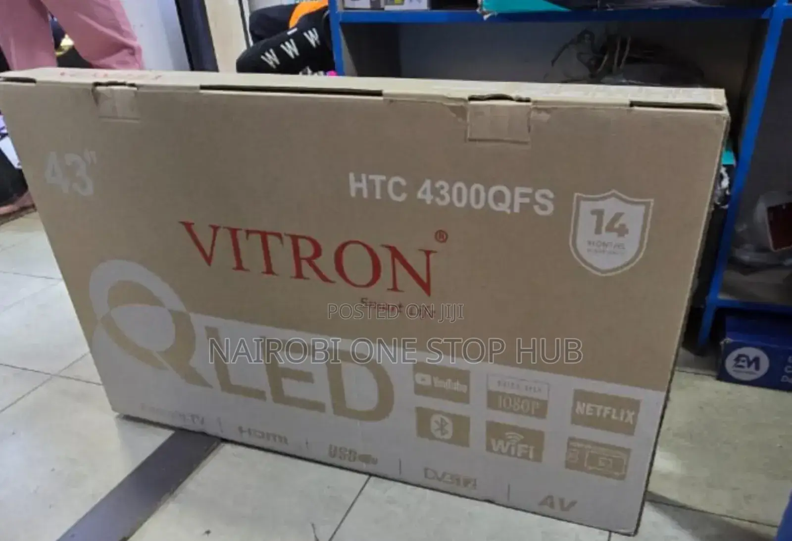 Vitron 43 Inch Frameless Qled Display