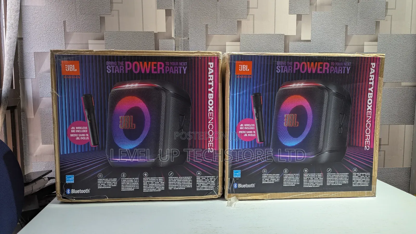 Jbl Partybox Encore Essential 2 With A Mic