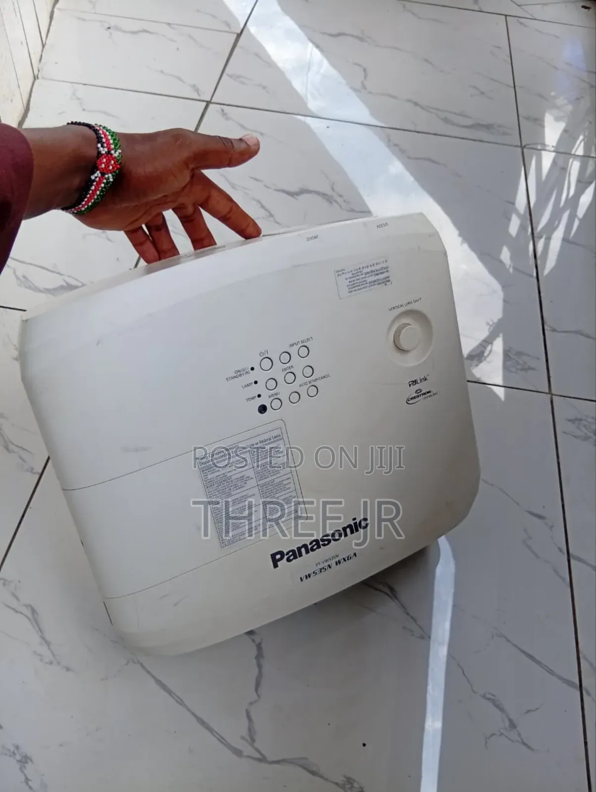 Panasonic PTVW 535n Ex Uk Projector 5000lumens
