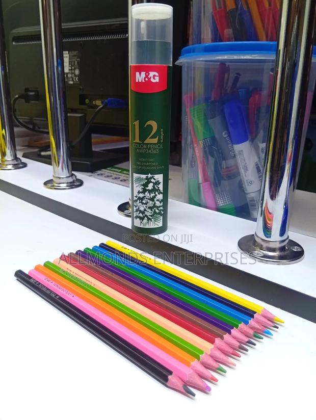 A Packet of 12pcs M G Color Pencil - 12 Colors - thumbnail 5