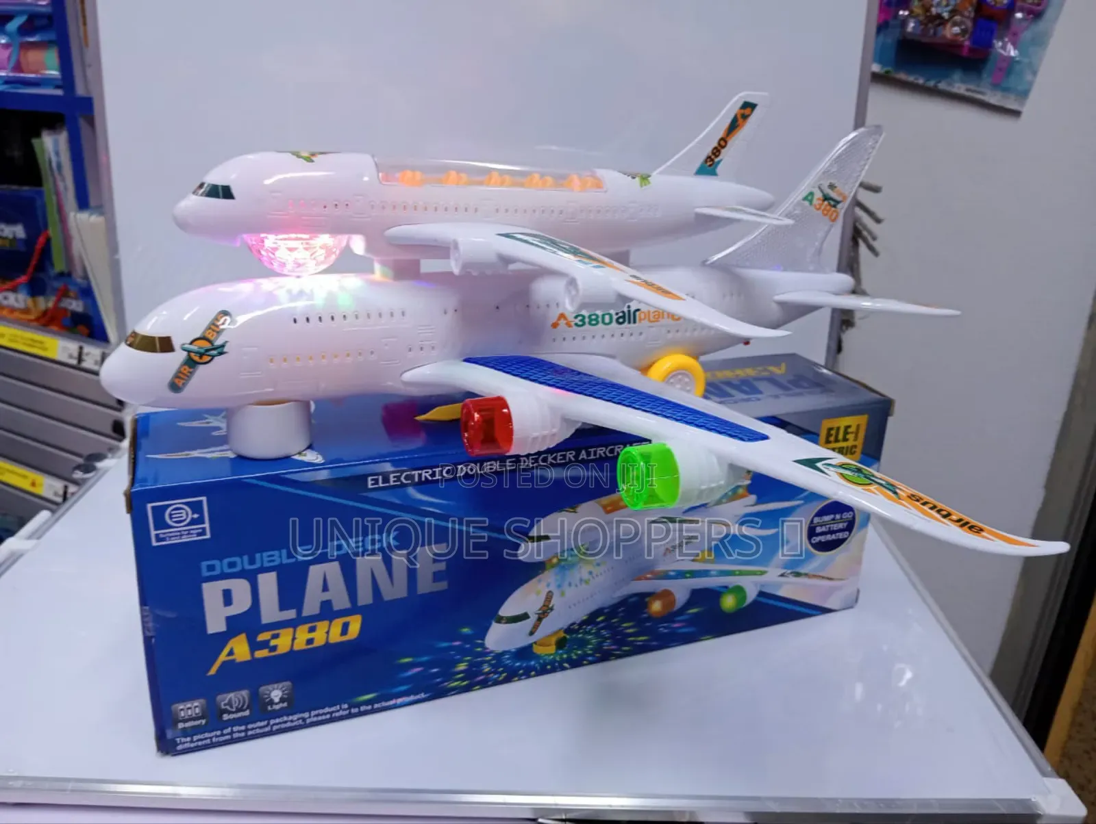 *Double Plane With Music and Lights