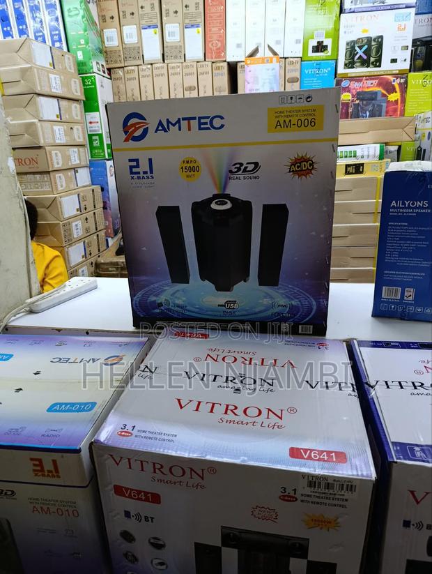 Am-006 Amtec 15000watts 2.1ch Home Theater System - thumbnail 2