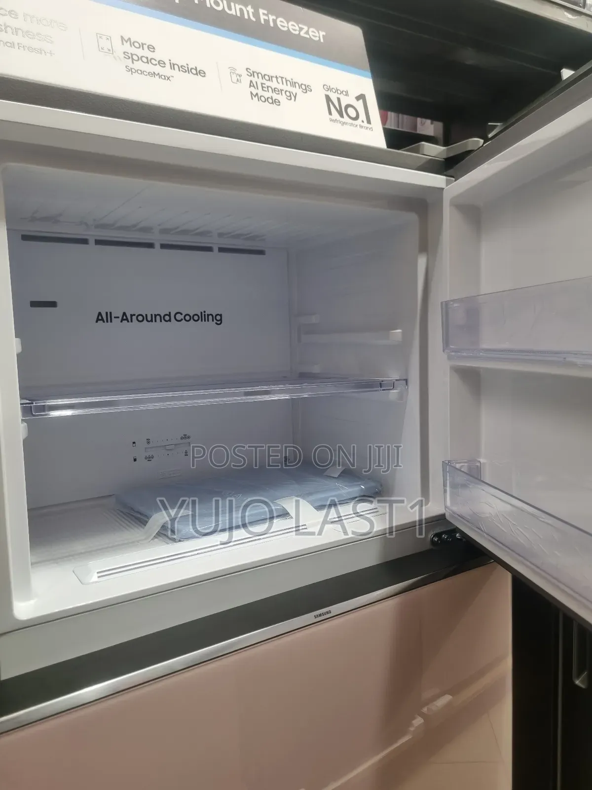Samsung 393ltrs Bespoke Top Mount Refrigerator Rt38cb66218cut