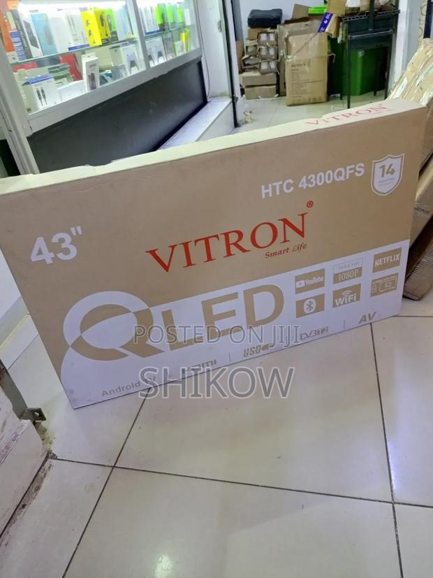 Vitron 43" HTC 4300qfs Qled Frameless Smart Tv