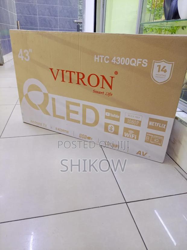 Vitron 43" 4300qfs Qled Smart Android Tv - thumbnail 2