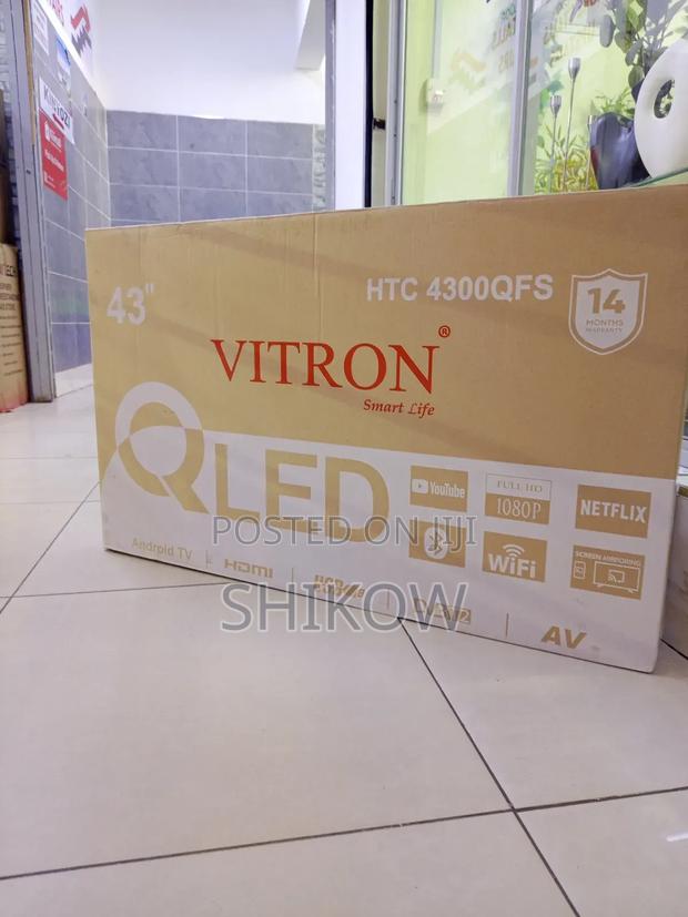Vitron 43" Qled Smart Android Tv - main view