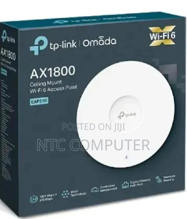 Tp-Link Ax1800 Ceiling Mount Wifi 6 Access Point - Tl-Eap610