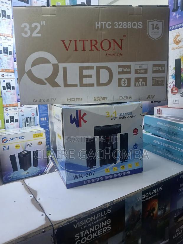 Vitron 32"Inch Frameless Blueooth Enabled Smart Android - thumbnail 2