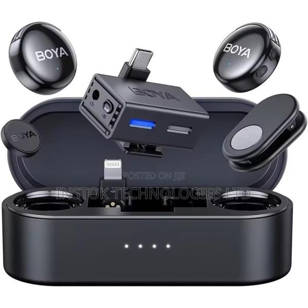 Boya Boyalink 3 Ai-Powered Button Size Wireless Microphone