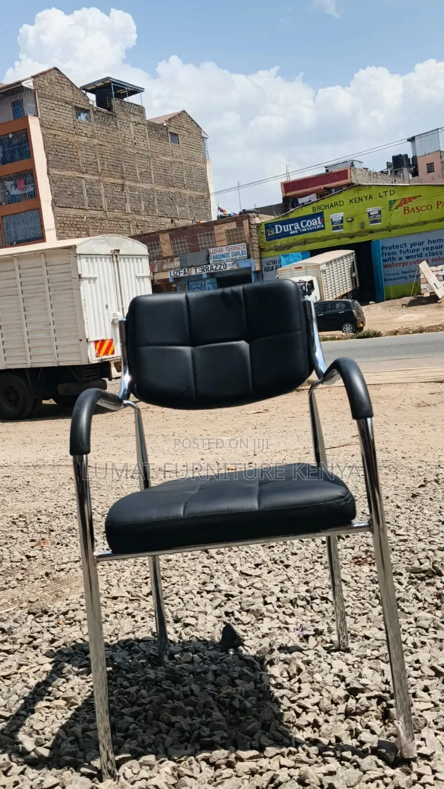 Metal Frame Visitors Chair