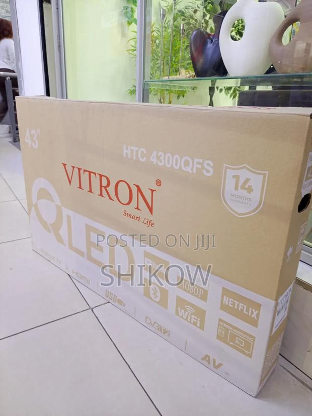 Vitron 43" 4300qfs Qled Smart Android Tv ,Youtube - main view